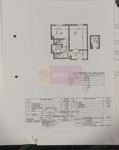 Vanzare garsoniera 13 Septembrie-Drumul Sarii